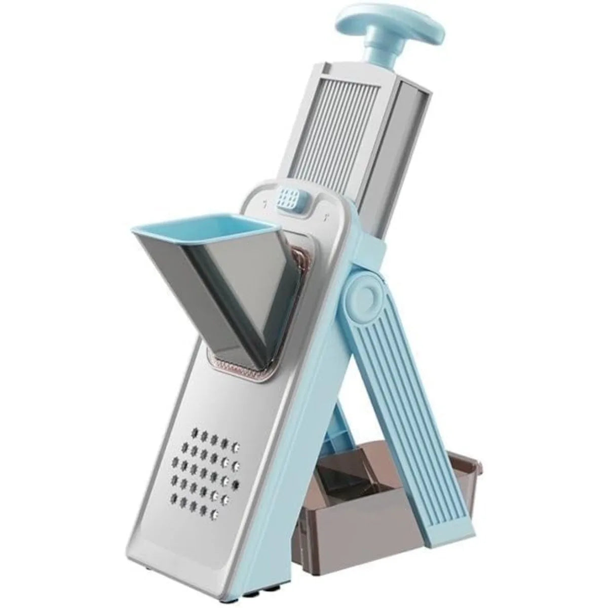 5 in 1 Vegetable Chopper Food Potato Cutter, Strips Julienne Dicer Adjustable Thickness 0.1-8 Mm Kitchen Chopping Kitchen Tools