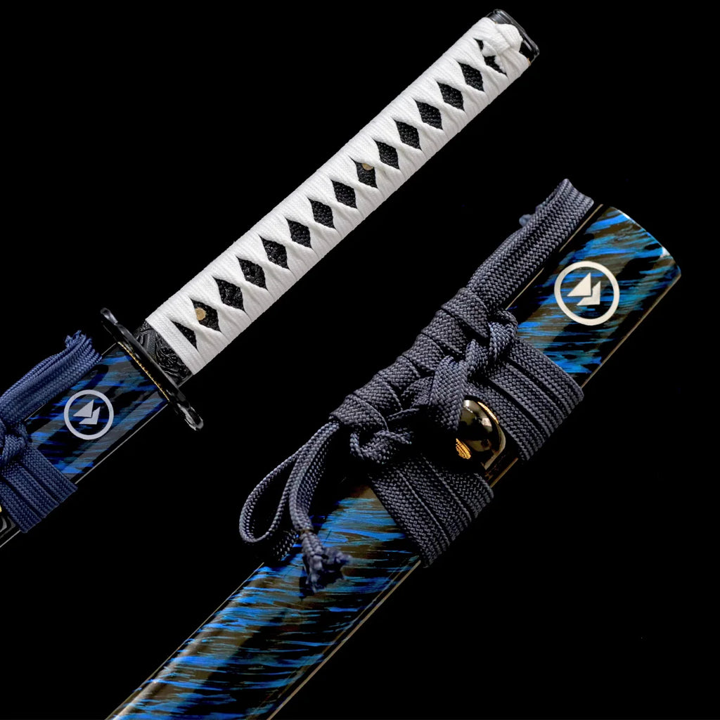 High Quality Set of 2 Japanese Samurai Katana Juhe Sword Log Rosewood Blade Fit Exercise Training Cosplay Weapon Props Unsharp