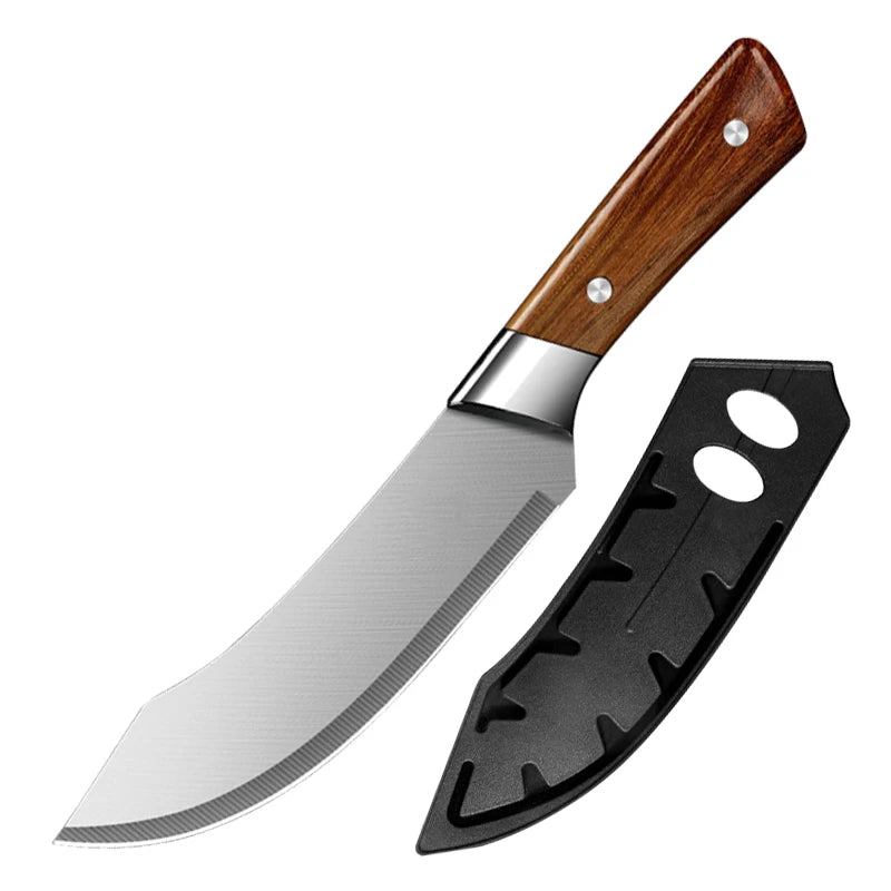 Stainless Steel Chef Knife Set Kitchen Fish Vegetables Cleaver Knives Professional Butcher Meat Boning Knives